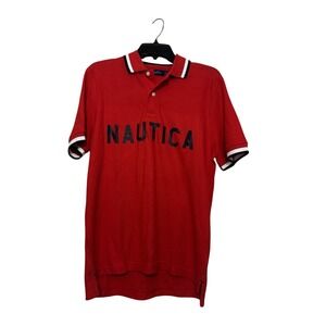 Nautica Men's Small Classic Fit Solid Soft Short‎ Sleeve Polo Shirt